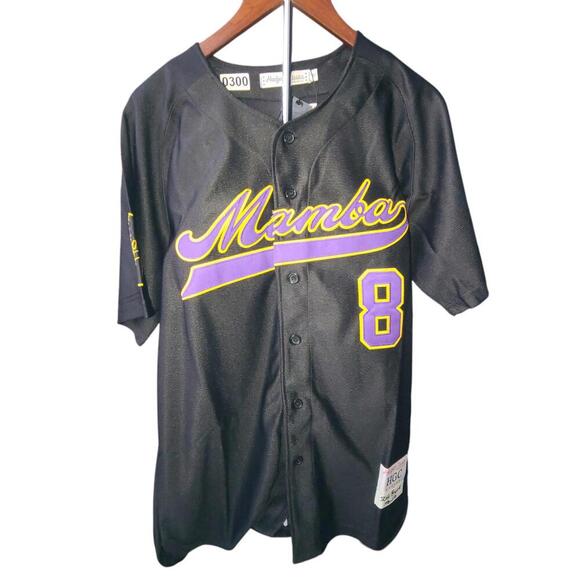 Kobe Bryant Mamba Baseball Jersey - Size Medium - Picture 2 of 9